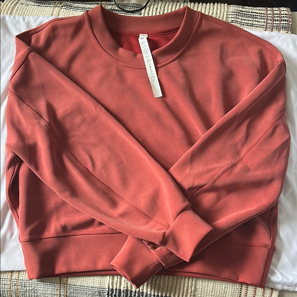 Lululemon softstreme perfectly oversized crew